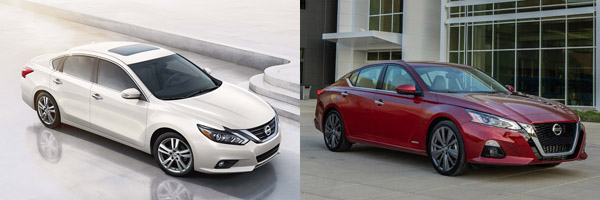 2018 vs. 2019 Nissan Altima: What's the Difference ... 2018 vs. 2019 Nissan Altima: What's the Difference ...
