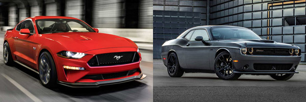 Charger Vs Challenger >> 2019 Ford Mustang vs. 2019 Dodge Challenger: Which Is ... Charger Vs Challenger >> 2019 Ford Mustang vs. 2019 Dodge Challenger: Which Is ...