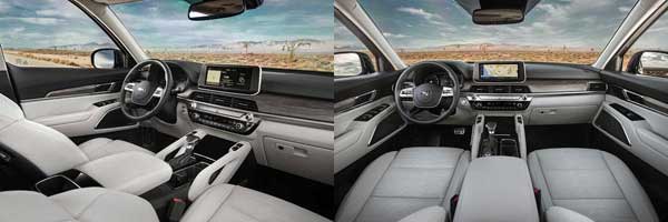 2020 Hyundai Palisade Vs 2020 Kia Telluride What s The Difference Autotrader